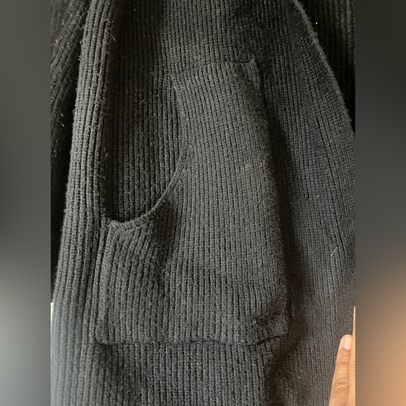 Long black cardigan - Picture 5 of 6